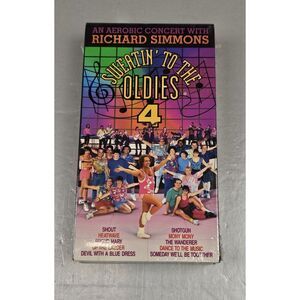 Richard Simmons - Sweatin' To the Oldies 4 (Vhs) BRAND‎ NEW FACTORY SEALED